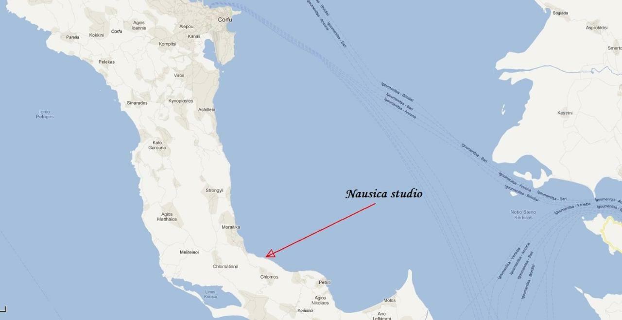 Studio Nausica... A Sense Of Paradise! Agia Pelagia Chlomou 외부 사진